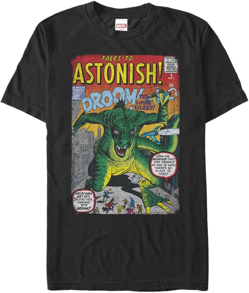 Marvel Big & Tall Classic The Droom Men's Tops Short Sleeve Tee Shirt T-Shirt | Best Seller