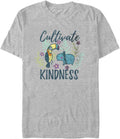 Disney Big & Tall Encanto Kindness Men's Tops Short Sleeve Tee Shirt, Athletic Heather, 5X-Large T-Shirt | US Viral S...