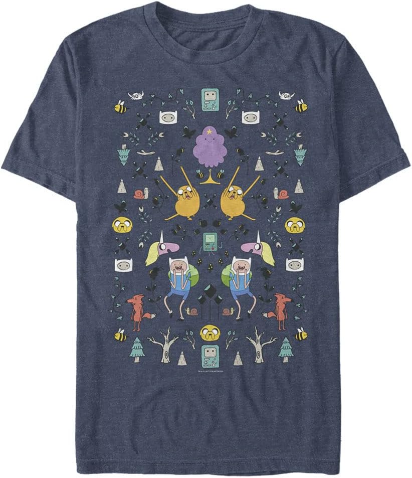 Adventure Time Men's Big & Tall Icons Sweater Sweater | Aesthetic Streetwear
