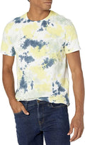 Lucky Brand Men's Short Sleeve Crew Neck Tie Dye Tee T-Shirt | Best Seller