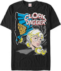 Marvel Big & Tall Classic Cloak Heads Men's Tops Short Sleeve Tee Shirt, Black, 4X-Large T-Shirt | US Viral Style