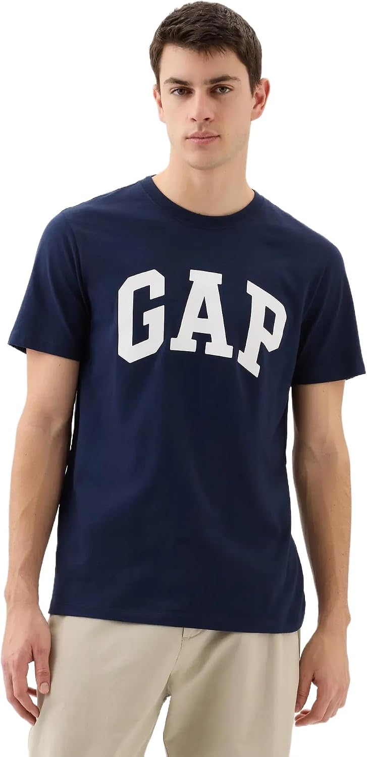 GAP Men's 2-Pack Classic Logo Tee T-Shirt | Aesthetic Streetwear