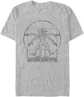Stranger Things Men's Big & Tall Demo Anatomy Short Sleeve Tee T-Shirt | Best Seller