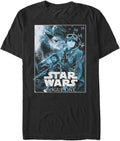 STAR WARS Rogue One Fight for Scarif Men's Tops Short Sleeve Tee Shirt T-Shirt | Premium Quality