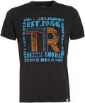 True Religion Men's Chill Out Short Sleeve Crew Neck Tee T-Shirt | Aesthetic Streetwear