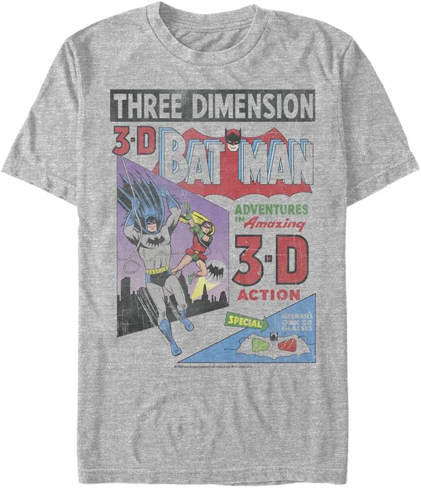 DC Comics Men's 3D Batman Apparel | US Viral Style