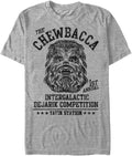STAR WARS Chewbaccas Beard Men's Tops Short Sleeve Tee Shirt T-Shirt | Trending 2025
