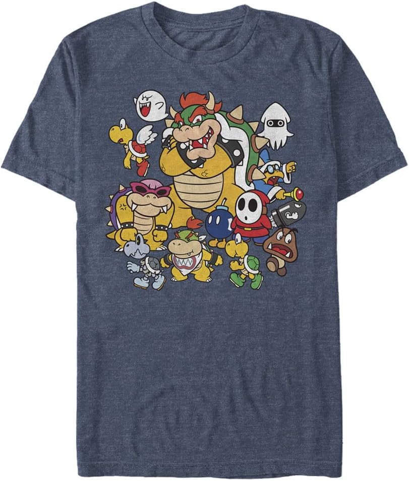 Nintendo Men's Villain Stack Apparel | US Viral Style
