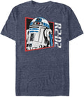 STAR WARS Big & Tall R2d2 Men's Tops Short Sleeve Tee Shirt T-Shirt | Best Seller