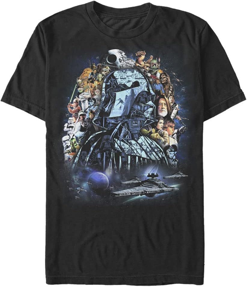 STAR WARS Big & Tall Starwars Universe Men's Tops Short Sleeve Tee Shirt T-Shirt | Trending 2025