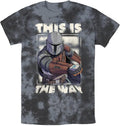 STAR WARS Mandalorian The Way Young Men's Short Sleeve Tee Shirt T-Shirt | US Viral Style