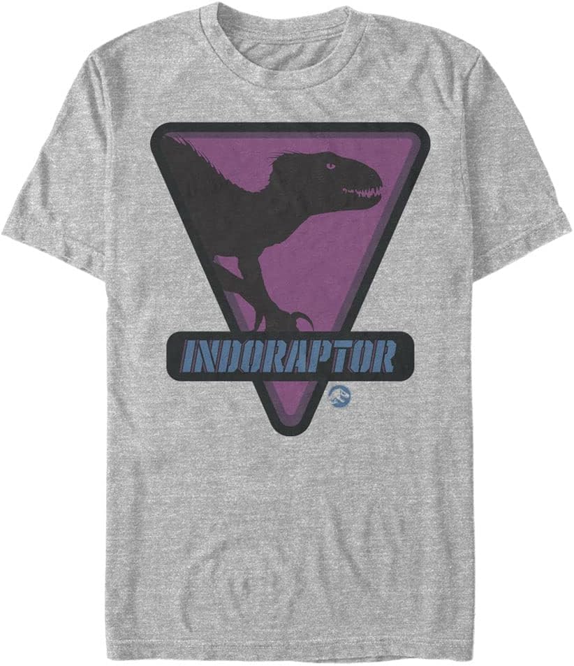 Jurassic Park Big & Tall Jurassic World Fallen Kingdom Indoraptor Men's Tops Short Sleeve Tee Shirt T-Shirt | Best Se...