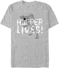 Stranger Things Men's Big & Tall Hopper Paint Short Sleeve Tee T-Shirt | Best Seller