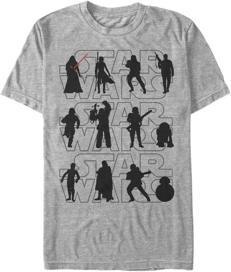 STAR WARS Big & Tall Force Awakens The Band Men's Tops Short Sleeve Tee Shirt T-Shirt | Best Seller