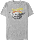 STAR WARS Mandalorian Child Men's Tops Short Sleeve Tee Shirt T-Shirt | Premium Quality