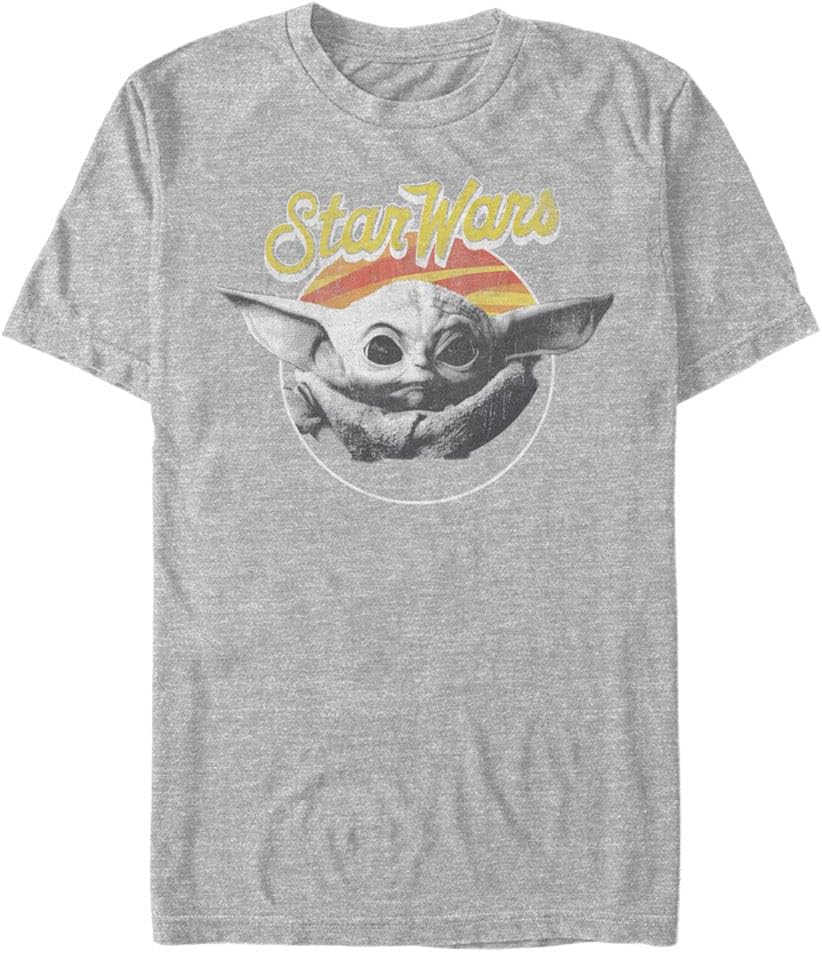 STAR WARS Mandalorian Child Men's Tops Short Sleeve Tee Shirt T-Shirt | Premium Quality