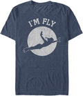 Disney Big & Tall Tinkerbell Im Fly Men's Tops Short Sleeve Tee Shirt T-Shirt | US Viral Style