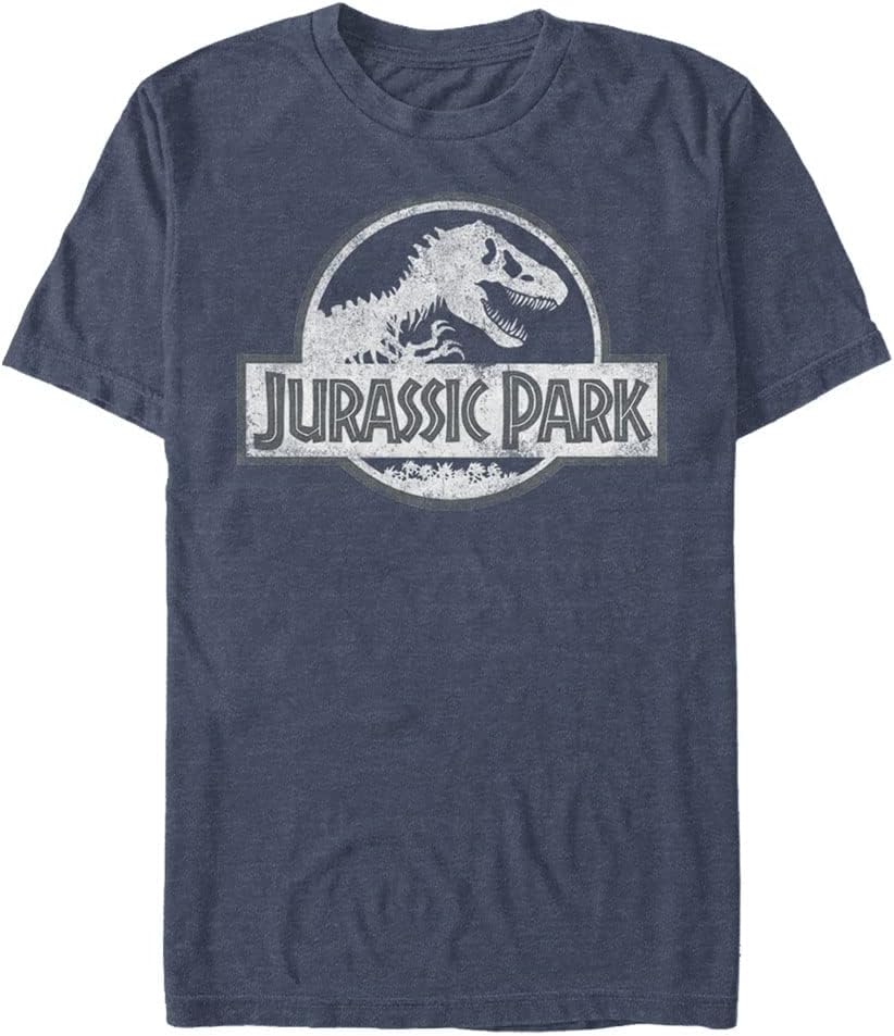 Jurassic Park Big & Tall Distressed Park Men's Short Sleeve Tee Shirt T-Shirt | Premium Quality