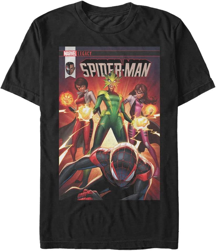 Marvel Big & Tall Classic Spiderman Jan18 Men's Tops Short Sleeve Tee Shirt T-Shirt | Premium Quality