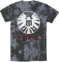 Marvel Universe Shield Branding Young Men's Short Sleeve Tee Shirt T-Shirt | US Viral Style