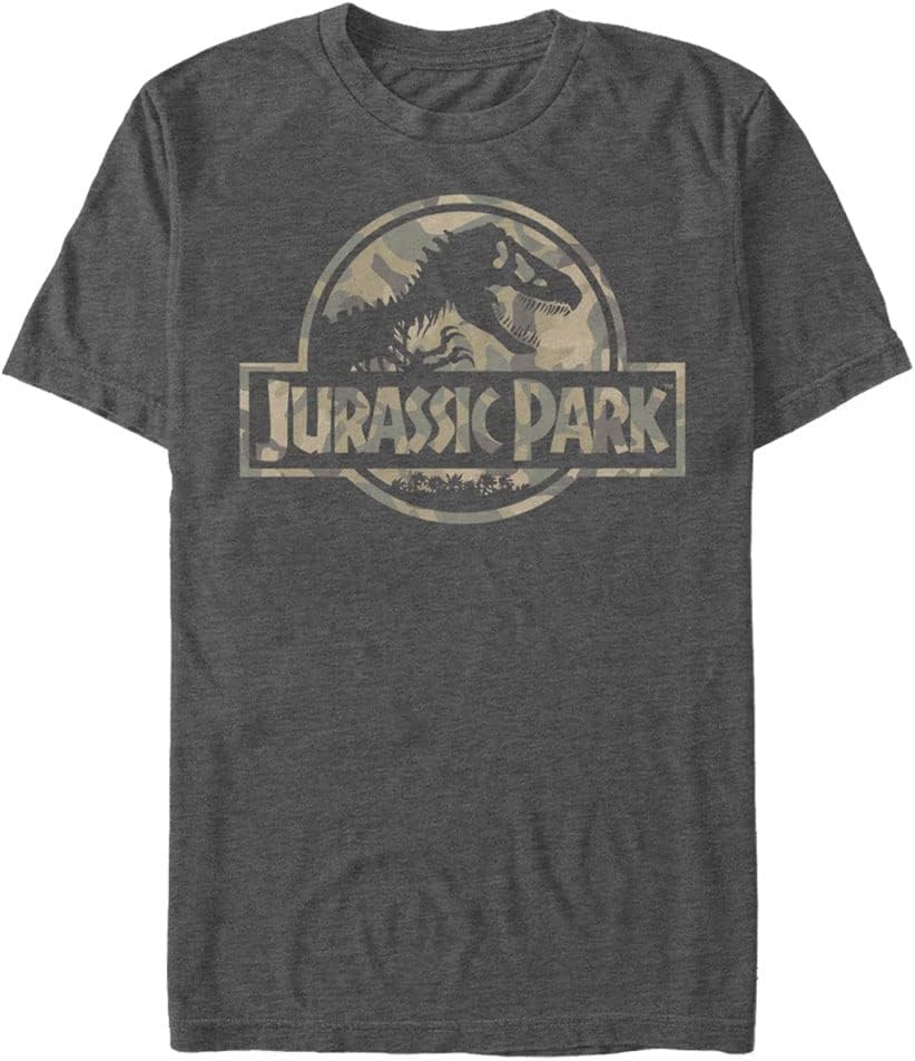Jurassic Park Men's Big & Tall Camo Logo Apparel | Best Seller