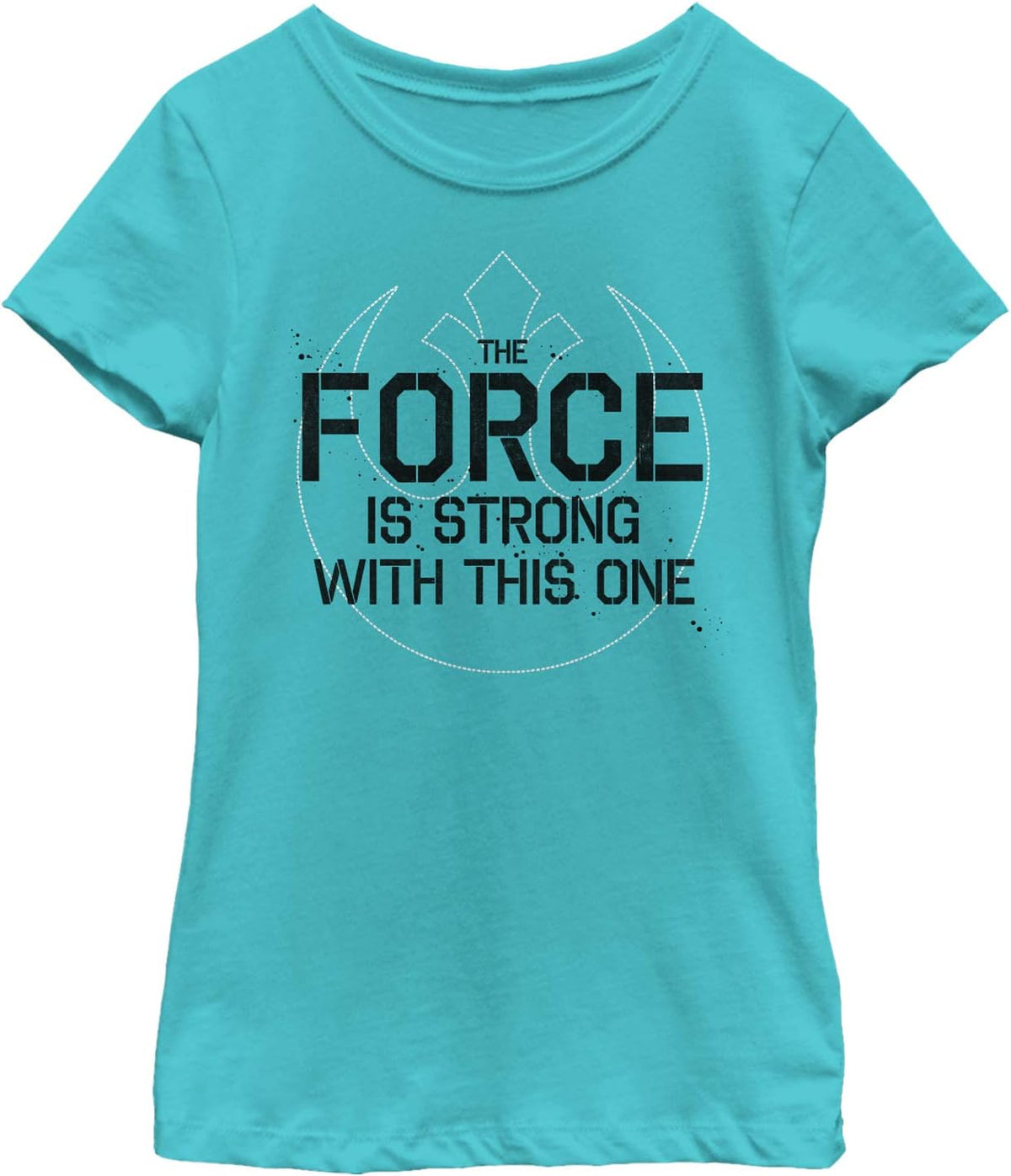 Fifth Sun Star Wars Force Strong Girls Short Sleeve Tee Shirt T-Shirt | Aesthetic Streetwear