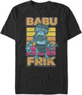 STAR WARS Big & Tall Rise of Skywalker Pop Babu Men's Tops Short Sleeve Tee Shirt T-Shirt | US Viral Style