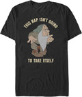 Disney Big & Tall Princesses Nap Taker Men's Tops Short Sleeve Tee Shirt T-Shirt | Best Seller