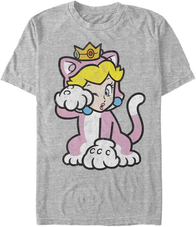 Nintendo Men's Cat Peach Solo Apparel | Trending 2025