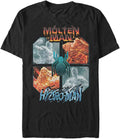 Marvel Big & Tall Elemental Box Up Men's Tops Short Sleeve Tee Shirt T-Shirt | US Viral Style