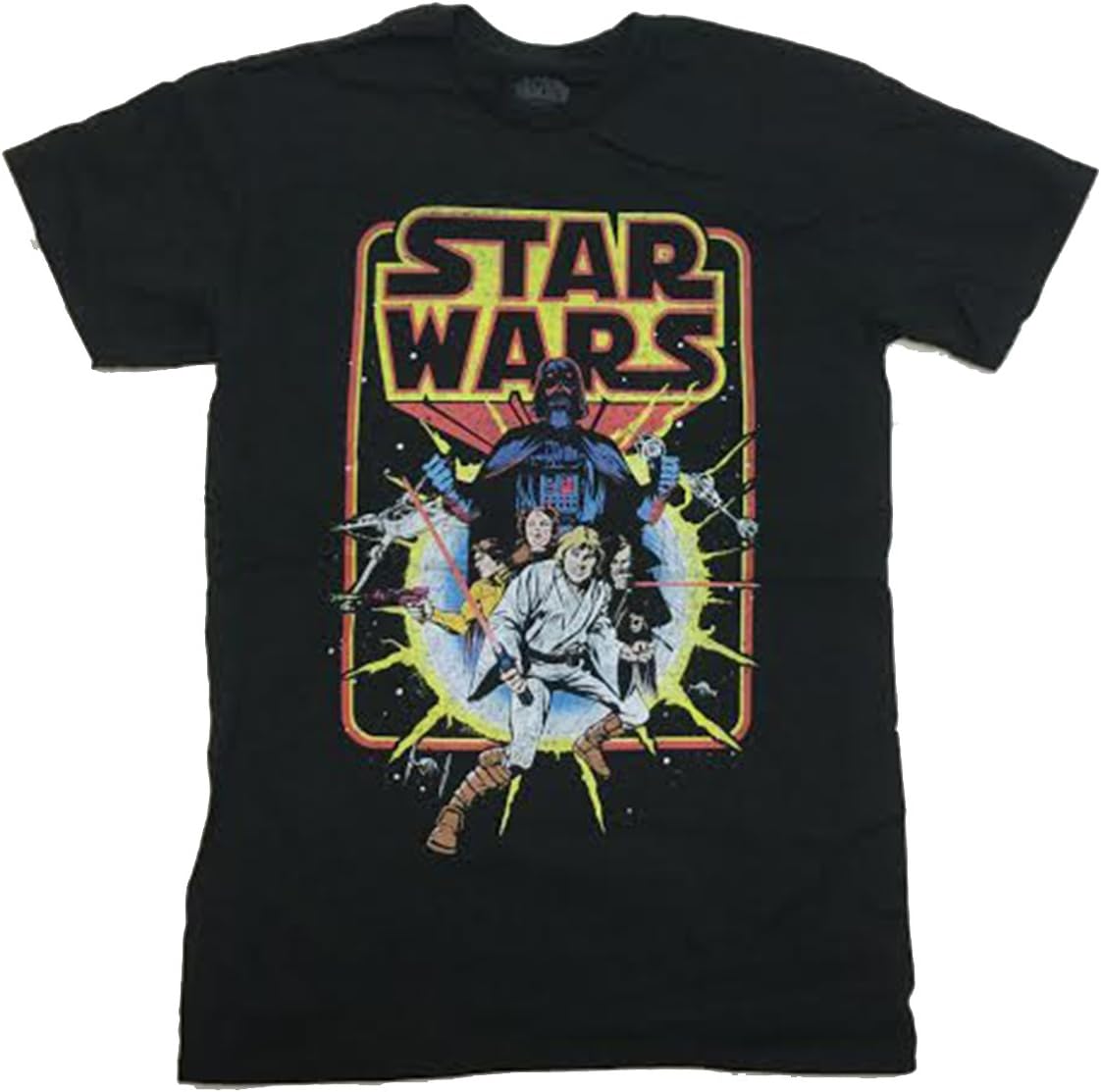 STAR WARS Men's Old School Comic Graphic Apparel | Premium Quality