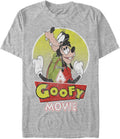 Disney Big & Tall Goofy Movie Goof and Son Men's Tops Short Sleeve Tee Shirt T-Shirt | Aesthetic Streetwear