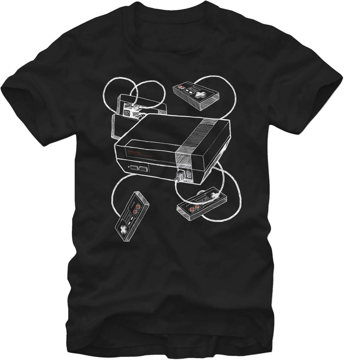 Nintendo Men's Sketch Console Apparel | Trending 2025