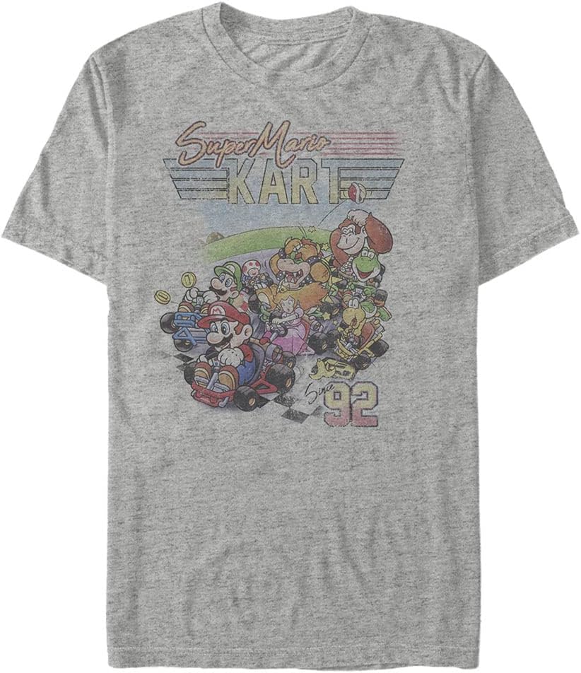 Nintendo Men's Big & Tall Kart Nineties Apparel | US Viral Style