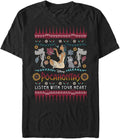 Disney Big & Tall Princesses Pocahontas Ugly Sweater Men's Tops Short Sleeve Tee Shirt Sweater | Premium Quality