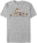 Nickelodeon Men's Big & Tall Loud House Group Apparel | Aesthetic Streetwear