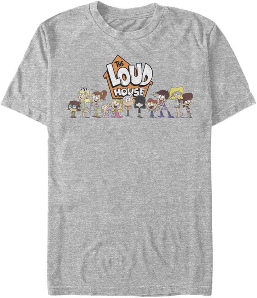 Nickelodeon Men's Big & Tall Loud House Group Apparel | Aesthetic Streetwear