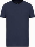 Armani Exchange Mens Solid Colored Basic Pima Crew Neck T-Shirt | US Viral Style