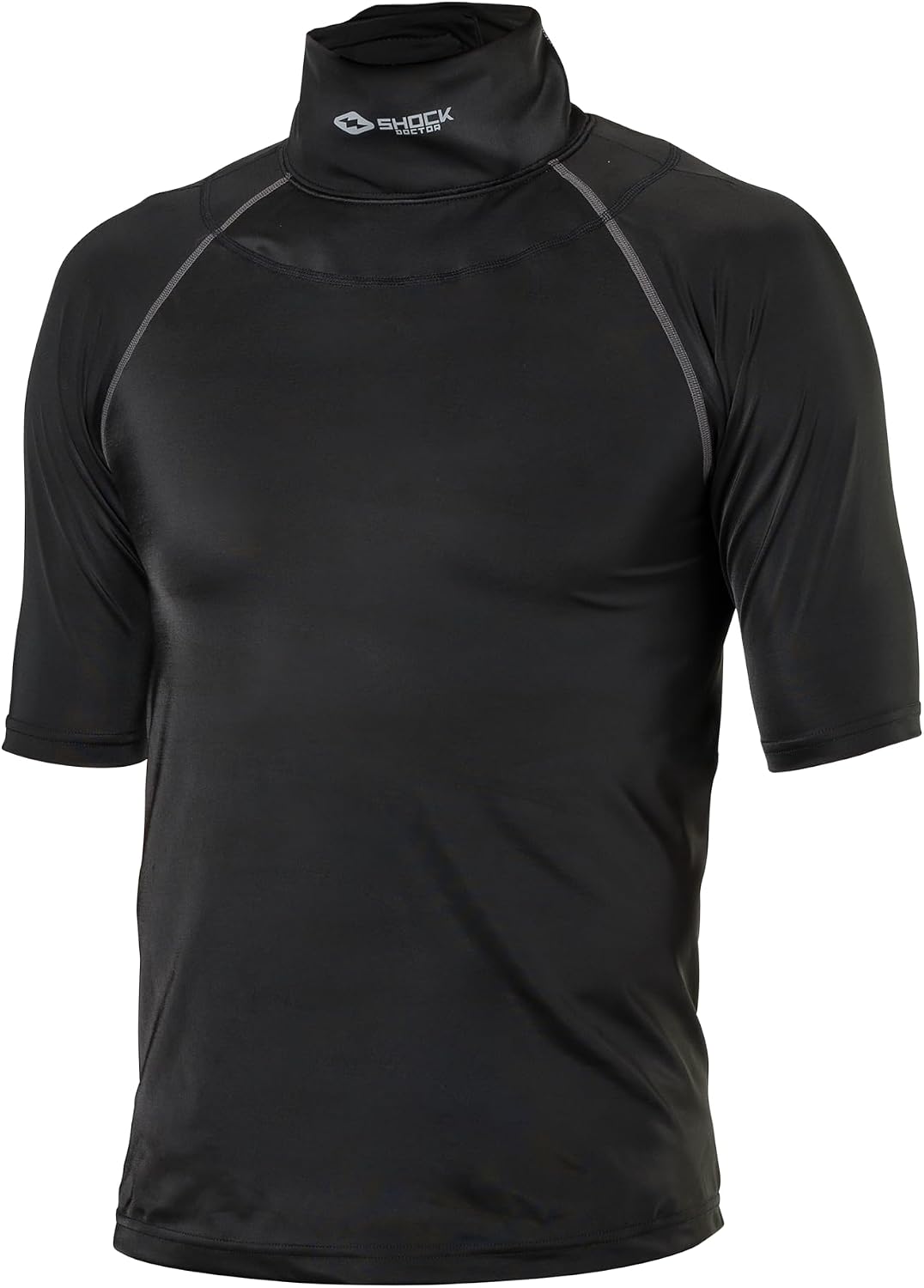 Shock Doctor Compression Shirt with Neckguard for Hockey with Integrated Neck Guard. for Adult Men T-Shirt | Trending...