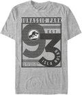 Jurassic Park Big & Tall Established '93 Men's Tops Short Sleeve Tee Shirt T-Shirt | US Viral Style