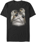 STAR WARS Men's Last Jedi PORG Graphic Tees T-Shirt | Premium Quality