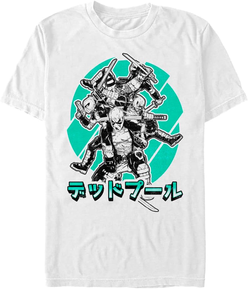 Marvel Big & Tall Classic Deddopu-ru Men's Tops Short Sleeve Tee Shirt T-Shirt | Trending 2025