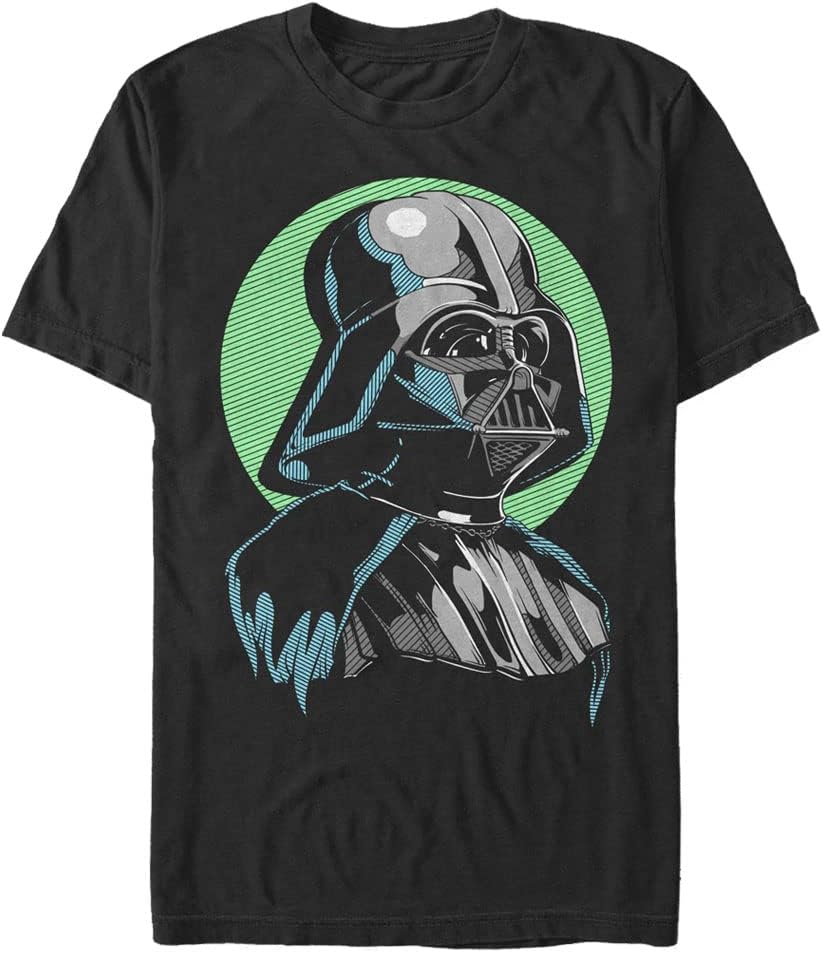 STAR WARS Big & Tall D Vader Head Tin Comp.psd Men's Tops Short Sleeve Tee Shirt T-Shirt | Best Seller