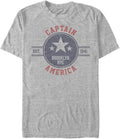 Marvel Big & Tall Classic Brooklyn Star Men's Tops Short Sleeve Tee Shirt T-Shirt | Best Seller