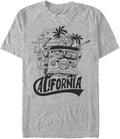 Nickelodeon Big & Tall Teenage Mutant Ninja Turtles California Men's Tops Short Sleeve Tee Shirt T-Shirt | Best Seller