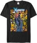 Marvel Big & Tall Classic Shattered Glass Men's Tops Short Sleeve Tee Shirt T-Shirt | Premium Quality