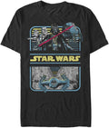 STAR WARS Big & Tall Star Tours Men's Tops Short Sleeve Tee Shirt T-Shirt | Aesthetic Streetwear
