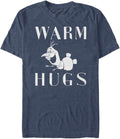 Disney Big & Tall Frozen Two Warm Hugs Men's Tops Short Sleeve Tee Shirt T-Shirt | Aesthetic Streetwear