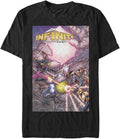 Marvel Big & Tall Classic Infinitycountdown April18 Men's Tops Short Sleeve Tee Shirt T-Shirt | Best Seller