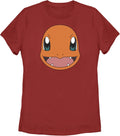 Fifth Sun Pokemon Char Filled Head Women's Short Sleeve Tee Shirt T-Shirt | Best Seller